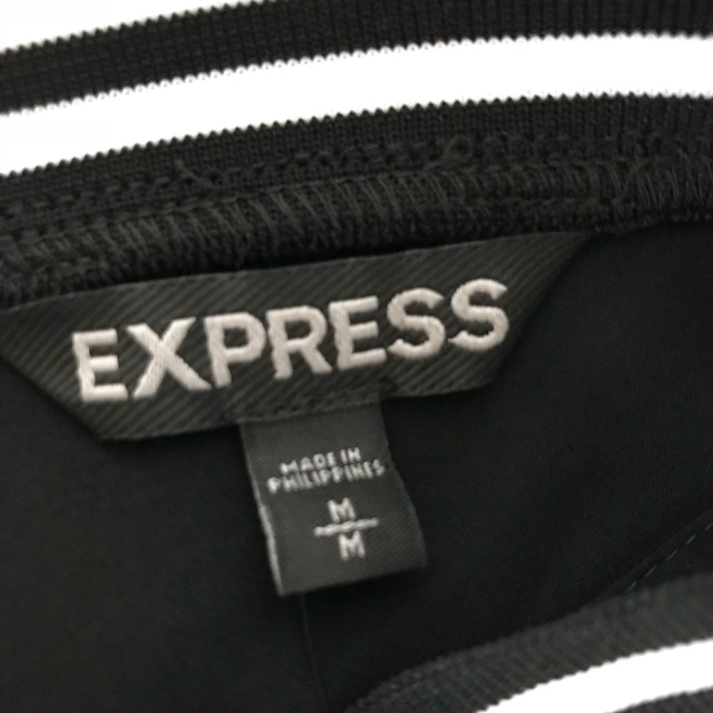 Nwot Express Split Back Tank Top Size M - image 4